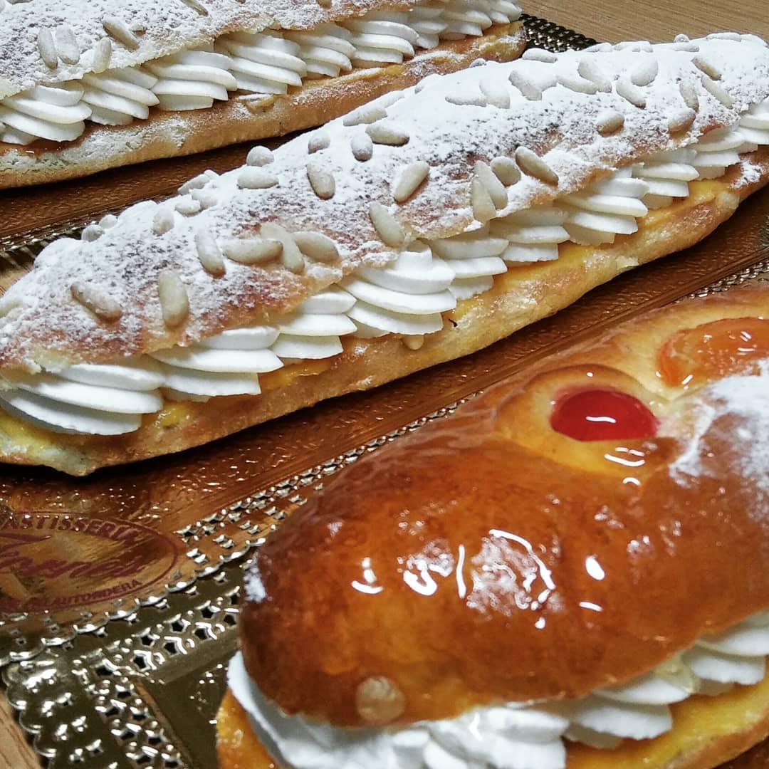 Brioix farcit de nata