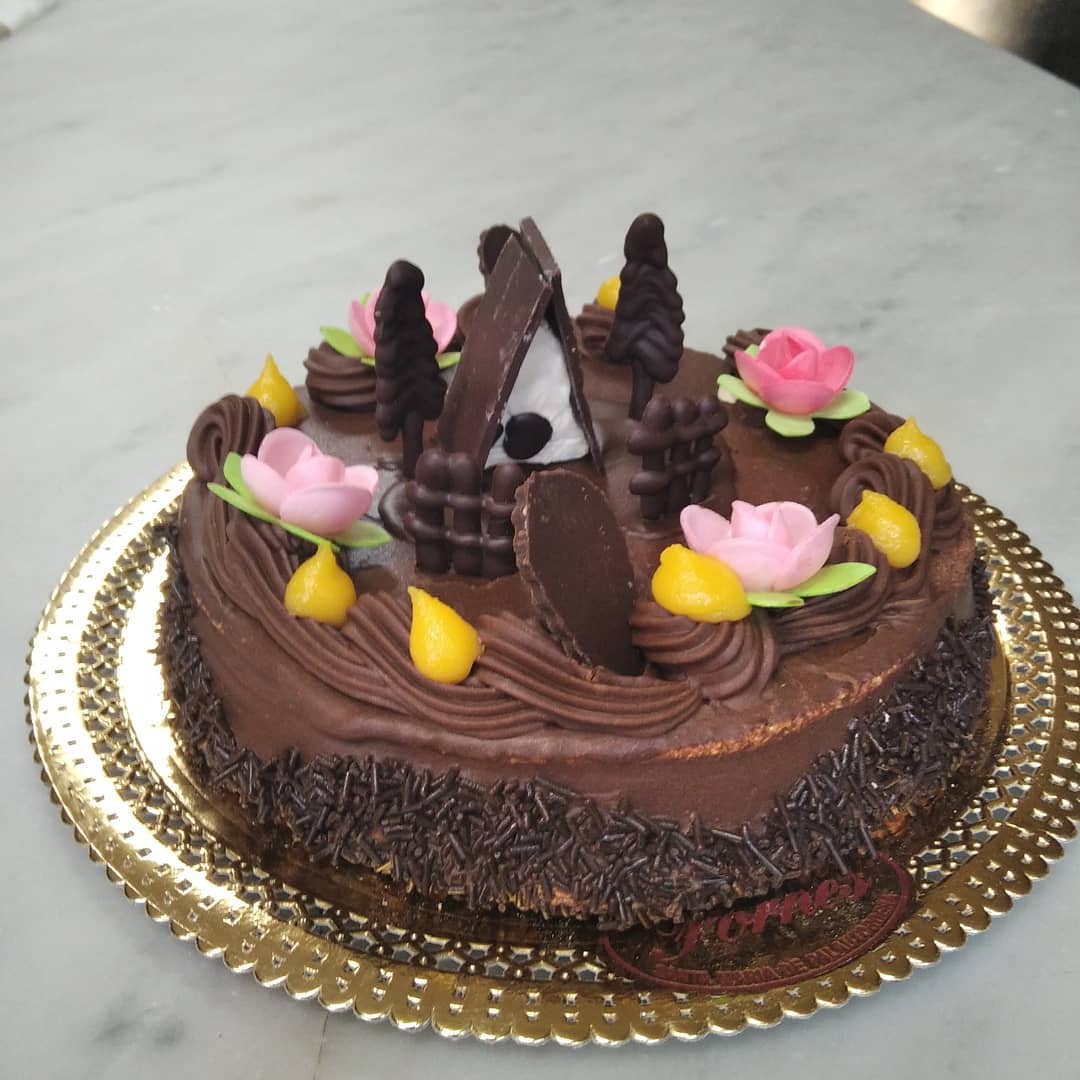 Mona de xocolata de la Pastisseria Fornés